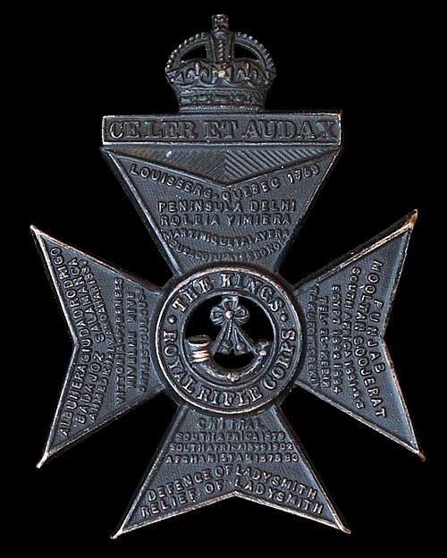 King’s Royal Rifle Corps – WW1 LIVES